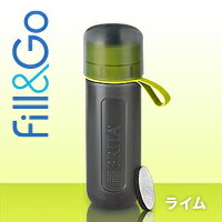 ̵¹͢ ֥꥿(BRITA)ե ƥ(FillGo Active) Water Filter Bottle ܥȥ뷿 (饤॰꡼)