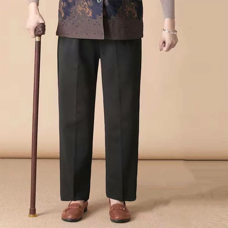 ゴムウエスト 70代 春 レディース 秋冬 中厚 ボトムス シニア 90代 シニアファッション 小柄 ストレッチ 80代 おばあちゃん 服 ズボン 女性 婦人 60代 シニアファッション 服 スラックス 高齢者 シニアパンツ 秋 冬 暖かい お出かけ 敬老の日 プレゼント ギフト epln-10005399 e-プラン楽天市場店 サンプル画像2