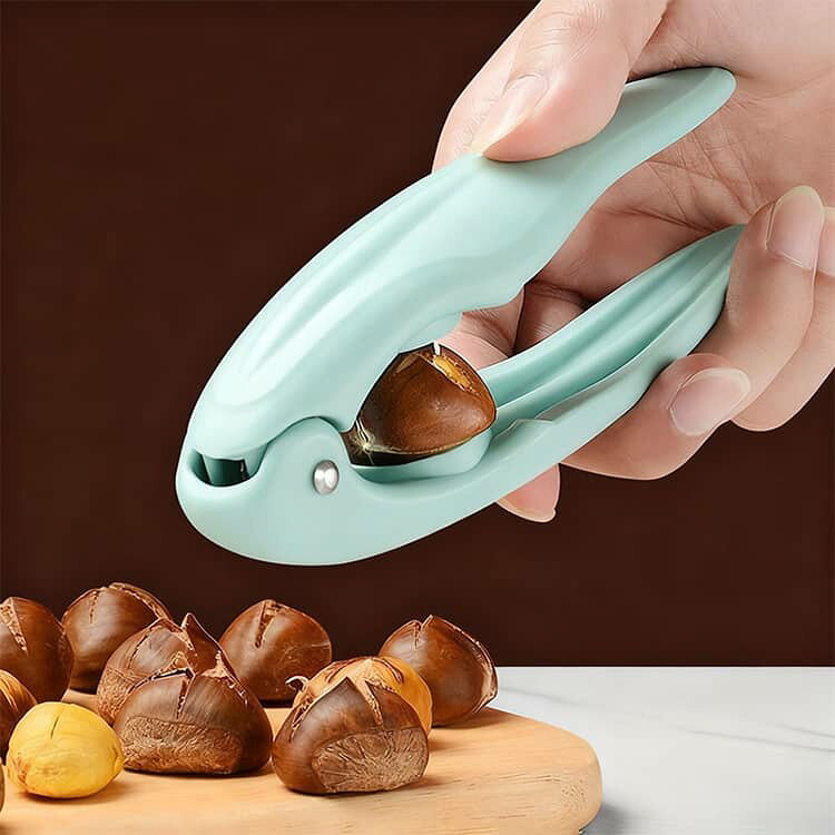 ピーラー 簡単操作 握りやすい 調理器具 皮むき 栗むき器 栗の皮をむく 握りやすい 栗割り器 栗の皮むき器 栗の鋏 くりむき器 栗剥き 皮むき鋏 栗むき器 くるみ割り器 ナッツクラッカー レバー式 道具 省力設計 便利グッズ 多用途 epln-10006343 e-プラン楽天市場店 サンプル画像3