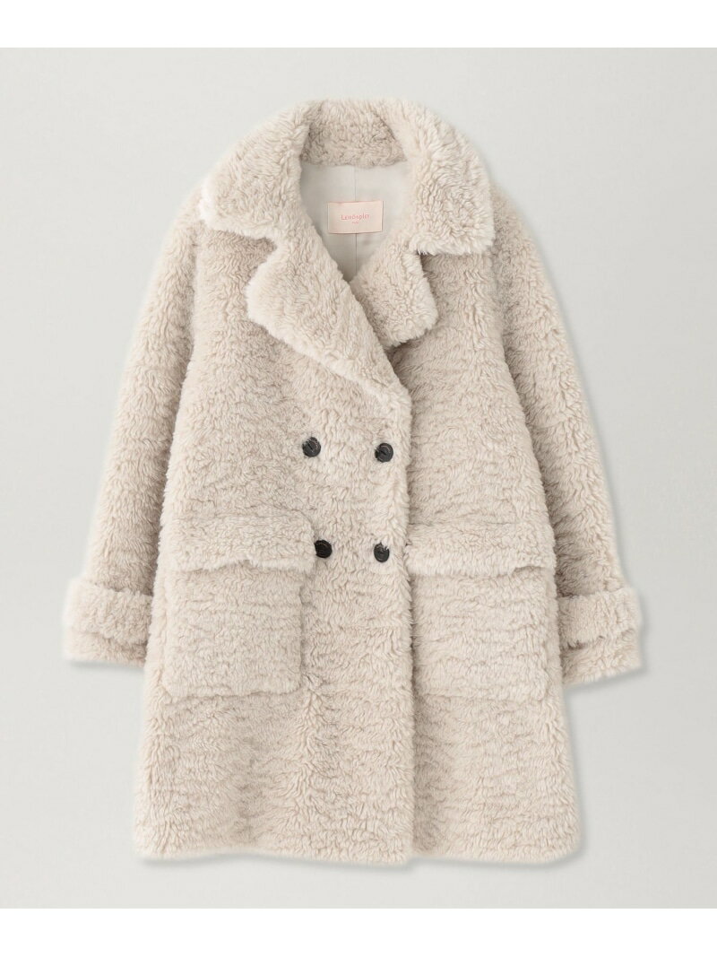 【SALE／20%OFF】【LEMONPLET】フェイクファーコート《WEB&EPOCA THE SHOP店舗限定》 EPOCA エポカ ジャケット・アウター その他のジャケット・アウター ホワイト【RBA_E】【送料無料】[Rakuten Fashion]のサムネイル