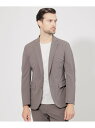 【SALE/23%OFF】【セットアップ】ポリエステルライトジャケット EPOCA UOMO エポカ ジャケット・アウター テーラードジャケット・ブレザー ブラ...