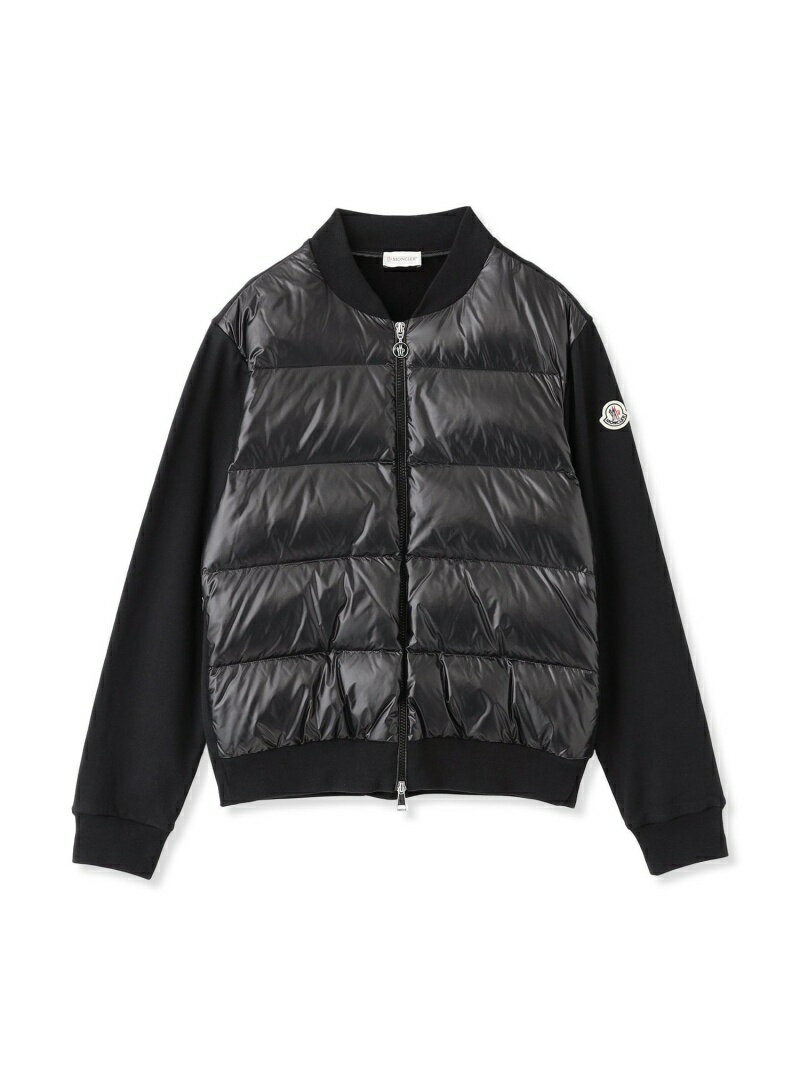 【MONCLER】ジップアップカーディガン《WEB&EPOCA THE SHOP店舗限定》 EPOCA エポカ ジャケット・アウター ダウンジャケット・ダウンベスト ブラック【送料無料】[Rakuten Fashion]