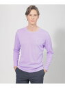 【SALE/40%OFF】*Safari5月号掲載*ワッフルジャージークルーネックカットソー EPOCA UOMO エポカ トップス カットソー・Tシャツ ブラ...