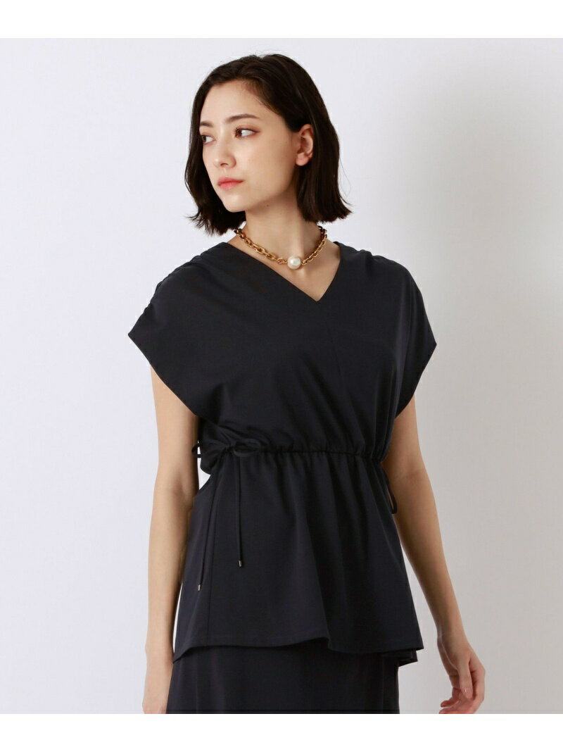 【SALE／40%OFF】ハイゲージジャージー ドローストリングカットソー EPOCA エポカ トップス カットソー・Tシャツ ネイビー ホワイト グレー【RBA_E】【送料無料】[Rakuten Fashion]のサムネイル