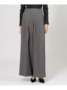 【SALE/20%OFF】【EPOCA STORIA】 ウールライクツイル タックワイドパンツ 《WEB&EPOCA THE SHOP店舗限定》 EPOCA エ...