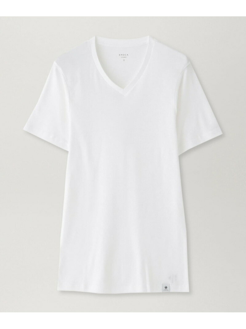【日本製】アメリカンシーアイランドコットン半袖カットソー EPOCA UOMO エポカ インナー・ルームウェ..