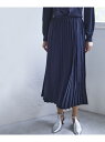 【SALE/30%OFF】キュプラナイロン ニットプリーツスカート EPOCA エポカ スカート ロング・マキシスカート グレー ネイビー【RBA_E】【送料無...