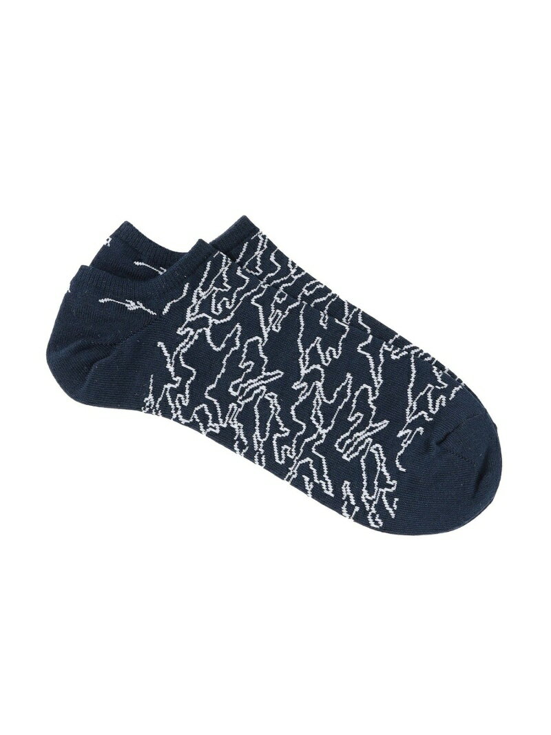 カモフラショートソックス EPOCA UOMO エポカ 靴下・レッグウェア 靴下 ネイビー ブラック[Rakuten Fashion]