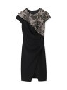 【TADASHI SHOJI】バイカラータイトドレス《WEB&EPOCA THE SHOP店舗限定》 EPOCA エポカ ワンピース・ドレス ドレス ブラック【...