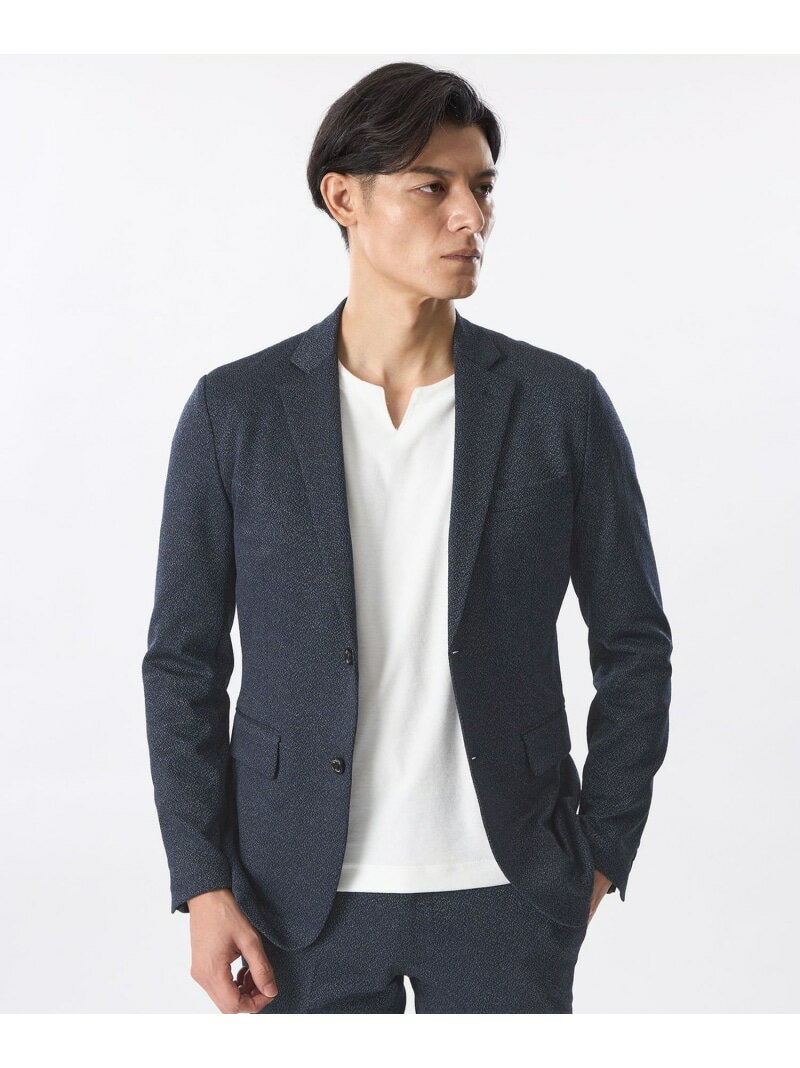 【セットアップ対応】ブリスタージャージージャケット EPOCA UOMO エポカ ジャケット・アウター その他のジャケット・アウター ネイビー ブラック【送料無料】[Rakuten Fashion]