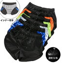 \店内ポイント5倍/ランニングパンツ メンズ インナー付き メッシュデザイン クイックドライ 短パン ショートパンツ ストレッチ スポーツ ランパン