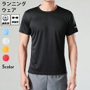 ＼店内ポイント3倍／tシャツ　ランニングウェア スポーツウェア メンズ レディース　ピンホールスポーツ生地　GYM　ジム　ランニング 半袖　夏用