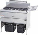マルゼンガスフライヤー(スタンダードシリーズ)自動点火、一槽式型式:MGF-40K寸法:幅880mm 奥行610mm 高さ800mm バック150mm送料:無料 (メーカーより)直送保証:メーカー保証付