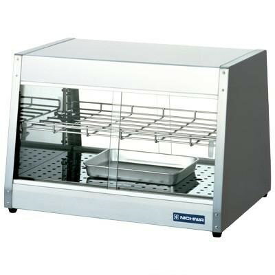 ニチワニチワ電機 電気ホットショーケース(温蔵ショーケース)型式：HSC-500寸法：幅600mm × 奥行450mm × 高さ415mm送料：無料 (メーカーより)直送保証：メーカー保証付