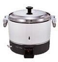 リンナイガス炊飯器型式RR-300CF寸法:幅492mm 奥行423mm 高さ426mm送料:無料 (メーカーより)直送保証:メーカー保証付(3升炊き、フッ素釜...