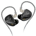 CCA Hydro 2DD+8BAハイブリッド型ブラック音楽愛好家に向け設計ハイエンドイヤホン 2つの異なるケーブルオプション プロフェッショナルな4ウェイクロスオーバーテクノロジーを採用 第4世代のDLP高精度3Dプリントキャビティを活用 個性的で軽量なラグジュアリーな外観デザイン