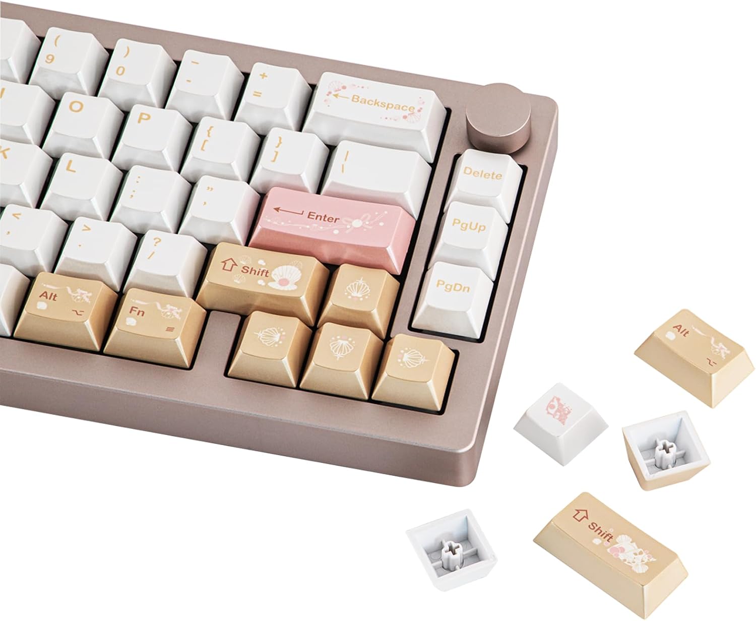 EPOMAKER Opalux キーキャップセット 134キー PBTキーキャップ チェリープロファイル MXスタイル対応 熱昇華印刷技術 パール塗装 60%/65%/75%/TKL/1800/フルサイズ対応 英語配列メカニカルゲーミングキーボード用 カスタムキーキャップセット