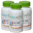 アクアヴィータ BCAA2000(3本セット) サプリメント 健康維持 サプリ 生活習慣 ギフト プレゼント 包装ラッピング可(有料)