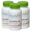 アクアヴィータ グルタミン2000(GLUTAMINE)(3本セット) サプリメント 健康維持 免活 サプリ 生活習慣 ギフト プレゼント 包装ラッピング可(有...