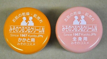 「みそのつるつるクリームN」、「かかとクリームN」33gよりどり4個セット 1