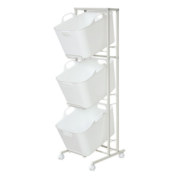 A115 スイング式バスケットラック 3段