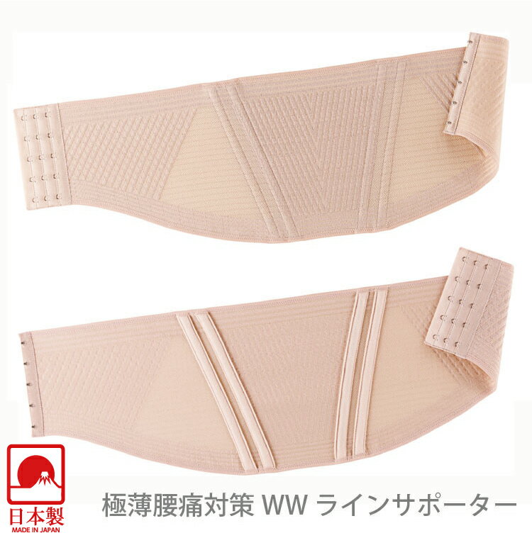 乐天商城 - 極薄腰痛対策WWラインサポーター【メール便配送・代引不可】
