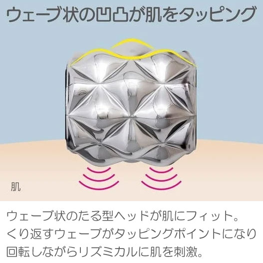 Cellsh ウェーブフェイシャルローラー 3