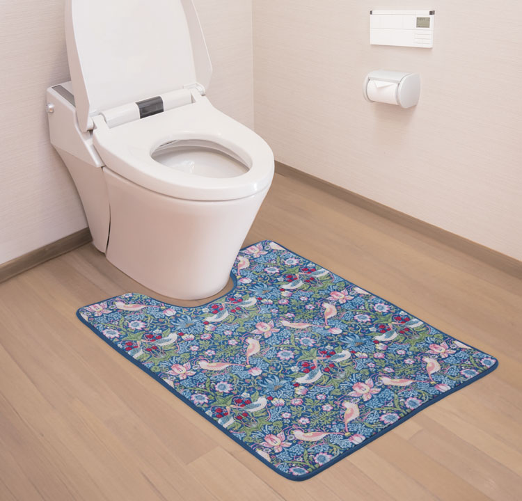 雑貨アイディ屋のモリスワールドコレクション トイレマット｜アングル3