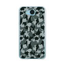 AQUOS ea 606SH/507SH Android One 共通 ケース/カバー 【迷彩 クリアケース素材】アンドロイドワン 507SH アクオス 606SH ジャケット AndroidOne AQUOS スマホケース