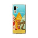 シンプルスマホ5 A001SH ケース/カバー 【サーフボード2 クリアケース素材】a001sh スマホケース シンプルスマホ5 ケース ソフトバンク シンプルスマホ5ケース シニア向け 携帯カバー 携帯ケース(2)