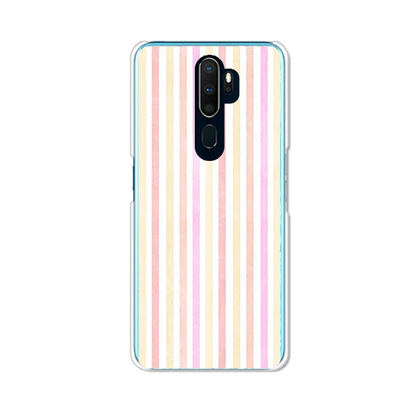 乐天商城 - OPPO A5 2020 ケース/カバー 【Pストライプ クリアケース素材】OPPOA52020ハードケース オッポエーファイブニイゼロニイゼロカバー スマホケース 楽天モバイル他 携帯ケース 携帯カバー