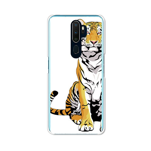 樂天商城 - OPPO A5 2020 ケース/カバー 【虎 クリアケース素材】OPPOA52020ハードケース オッポエーファイブニイゼロニイゼロカバー スマホケース 楽天モバイル他 携帯ケース 携帯カバー