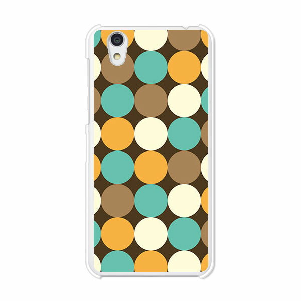 Android One S3/AQUOS sense basic 702SH共通 ケース/カバー 【EKドット クリアケース素材】アンドロイド ワン androidone s3 カバー アクオスセンスベーシック702SH スマホケース ハードケース
