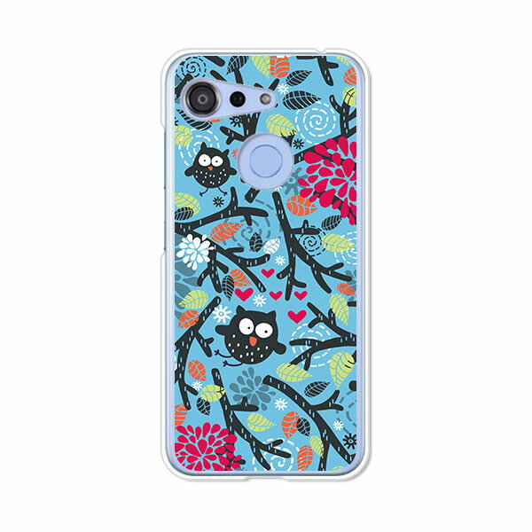 Rakuten - GRATINA KYV48/Android One S6 共通ケース/カバー 【梟 クリアケース素材】グラティーナKYV48 アンドロイドワンS6 スマホケース 京セラ 携帯ケース au Ymobile ワイモバイル スマホカバー