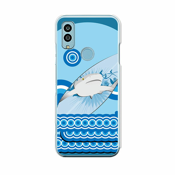 Mobile Phone Cases - Android One S9 ケース/カバー 【サーフボード クリアケース素材】アンドロイドワンS9 ケース スマホケース 携帯ケース