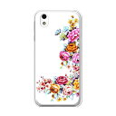 Android One X1 ケース/カバー 【ワンポイントFLOWER クリアケース素材】アンドロイドワン エックスワン X1 ジャケット Y!mobile AndroidOneX1 ワイモバイル スマホケース Yモバイル