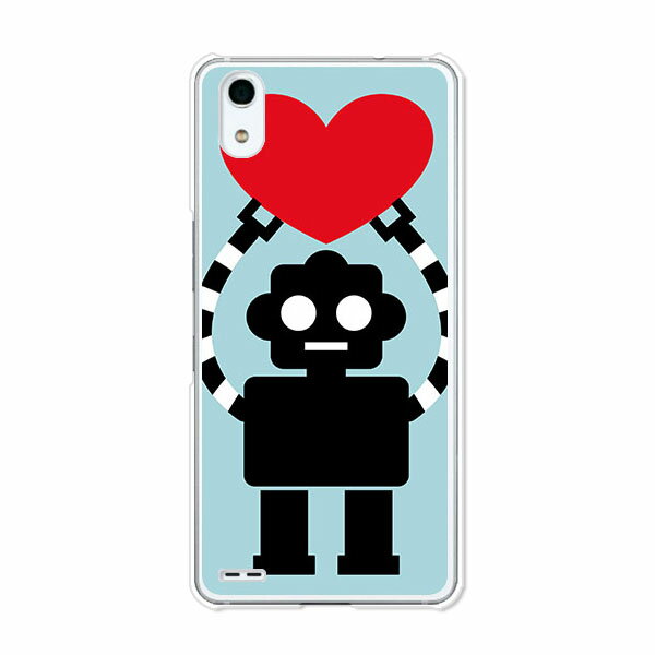 乐天商城 - Android One X3 ケース/カバー 【I愛Robot クリアケース素材】Android One X3 カバー アンドロイドワン X3 Ymobile ワイモバイル カバー