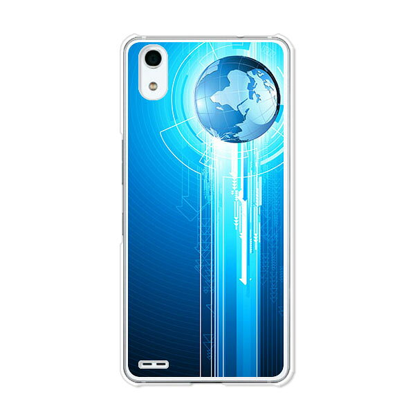 樂天商城 - Android One X3 ケース/カバー 【The earth クリアケース素材】Android One X3 カバー アンドロイドワン X3 Ymobile ワイモバイル カバー