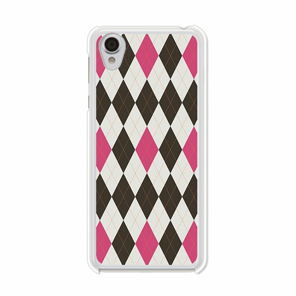 樂天商城 - Android One X4 / AQUOS sense plus SH-M07 共通 ケース/カバー 【アーガイル クリアケース素材】androidonex4 AQUOSsenseplus カバー アンドロイドワン ymobile アクオスセンスプラス