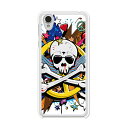 Android One X4 / AQUOS sense plus SH-M07 共通 ケース/カバー 【PEACEスカル クリアケース素材】androidonex4 AQUOSsenseplus カバー アンドロイドワン ymobile アクオスセンスプラス