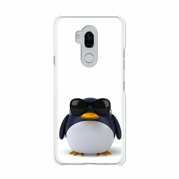 Rakuten - Android One X5 ケース/カバー 【サングラスとペンギン クリアケース素材】androidonex5 カバー アンドロイドワンX5 Y!mobile Yモバイル LG