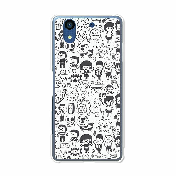 樂天商城 - arrows NX F-01K ケース/カバー 【カートゥンPeople クリアケース素材】arrows NX F-01K カバー アローズ F-01K docomo F01K