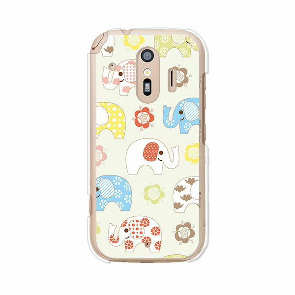 らくらくスマートフォン me F-01L / らくらくスマートフォン F-42A 共通 ケース/カバー シリコンケースよりもコシがありゴミがつきにくいTPUカバー 【ふつーのパォー TPUソフトケース】らくらくフォン f01l f42aケース カバー 保護 docomo ドコモ