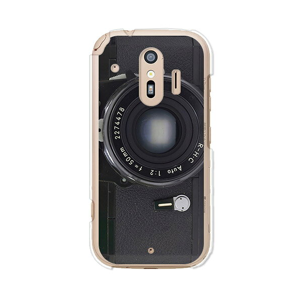 らくらくスマートフォン me F-01L / らくらくスマートフォン F-42A 共通 ケース/カバー シリコンケースよりもコシがありゴミがつきにくいTPUカバー 【レトロCamera2 TPUソフトケース】らくらくフォン f01l f42aケース カバー 保護 docomo ドコモ