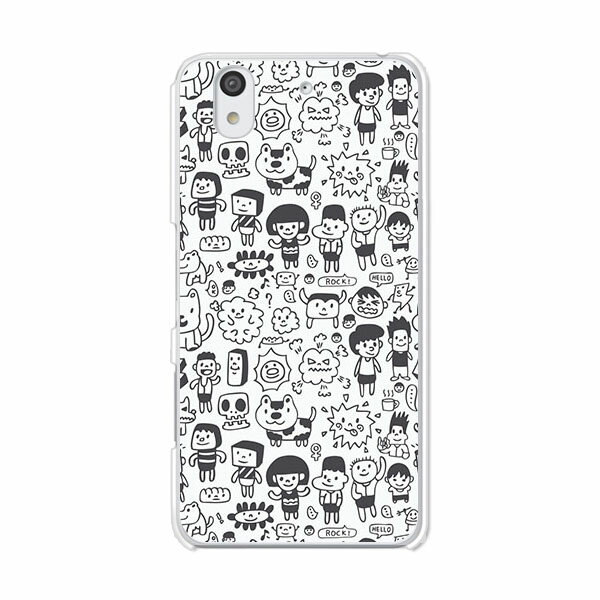 arrows Be F-04K ケース/カバー 【カートゥンPeople クリアケース素材】arrows be f04k カバー アローズ ビー f-04k docomo ドコモ 富士通