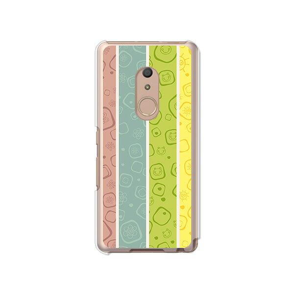 樂天商城 - arrows Be4 F-41A ケース/カバー 【CuteストライプA クリアケース素材】arrowsF41A スマホケース アローズビー4F-41A ドコモ 携帯カバー 携帯ケース