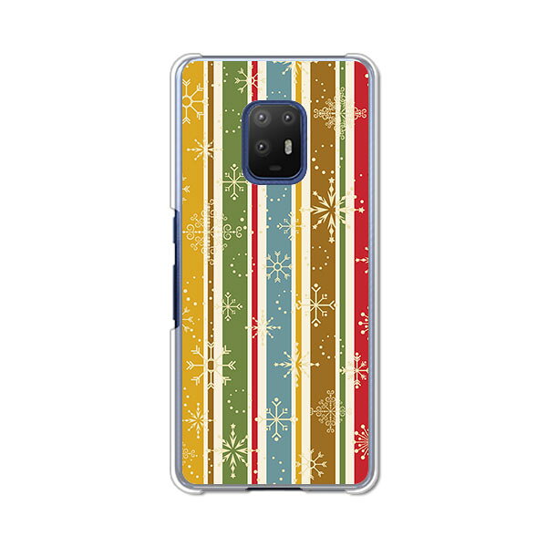 乐天商城 - arrows 5G F-51A ケース/カバー 【アイシクルストライプ クリアケース素材】arrowsF51A スマホケース アローズF51A ドコモ arrows5GF-51Aケース 携帯カバー 携帯ケース