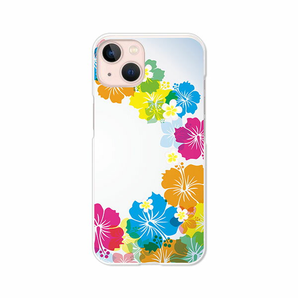 Rakuten - iPhone13 ケース/カバー 【ハイビスカスFLASH クリアケース素材】APPLE iphone13ケース iPhone13カバー アイフォン13ケース 携帯ケース 携帯カバー ip13