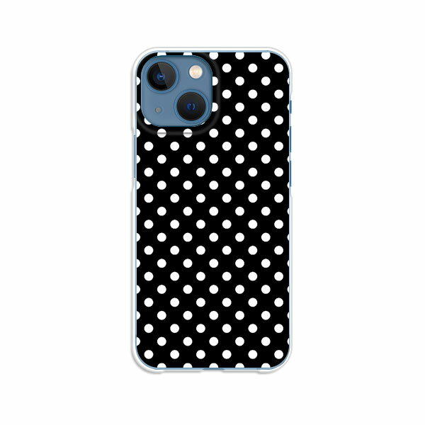 iPhone13 mini カバー/ケース シリコンケースよりもコシがありゴミがつきにくいTPUカバー 【WhiteドットS TPUソフトケース】APPLE iphone13miniケース iPhone13miniカバー アイフォン13ミニケース 携帯ケース 携帯カバー