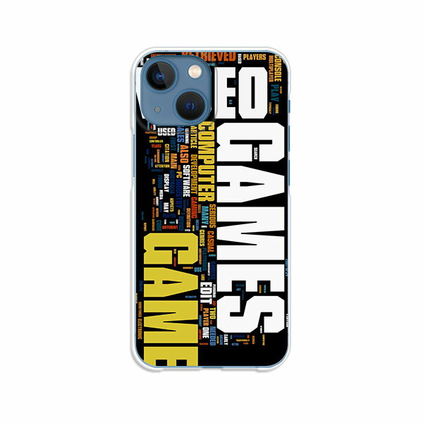iPhone13 mini カバー/ケース シリコンケースよりもコシがありゴミがつきにくいTPUカバー 【GAMES TPUソフトケース】APPLE iphone13miniケース iPhone13miniカバー アイフォン13ミニケース 携帯ケース 携帯カバー